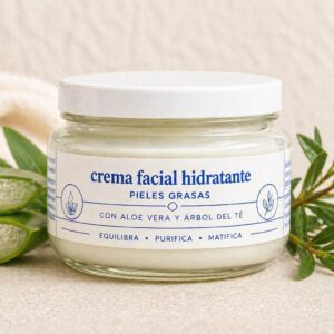 crema piel seca con Árbol de tÉ y aloe vera